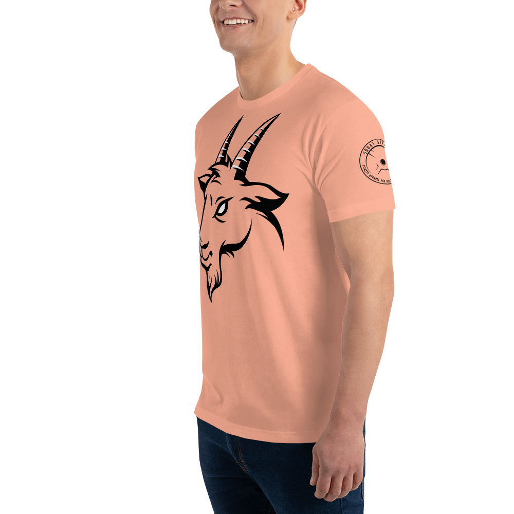 mens fitted t shirt desert pink left front 641f4f0b350ca