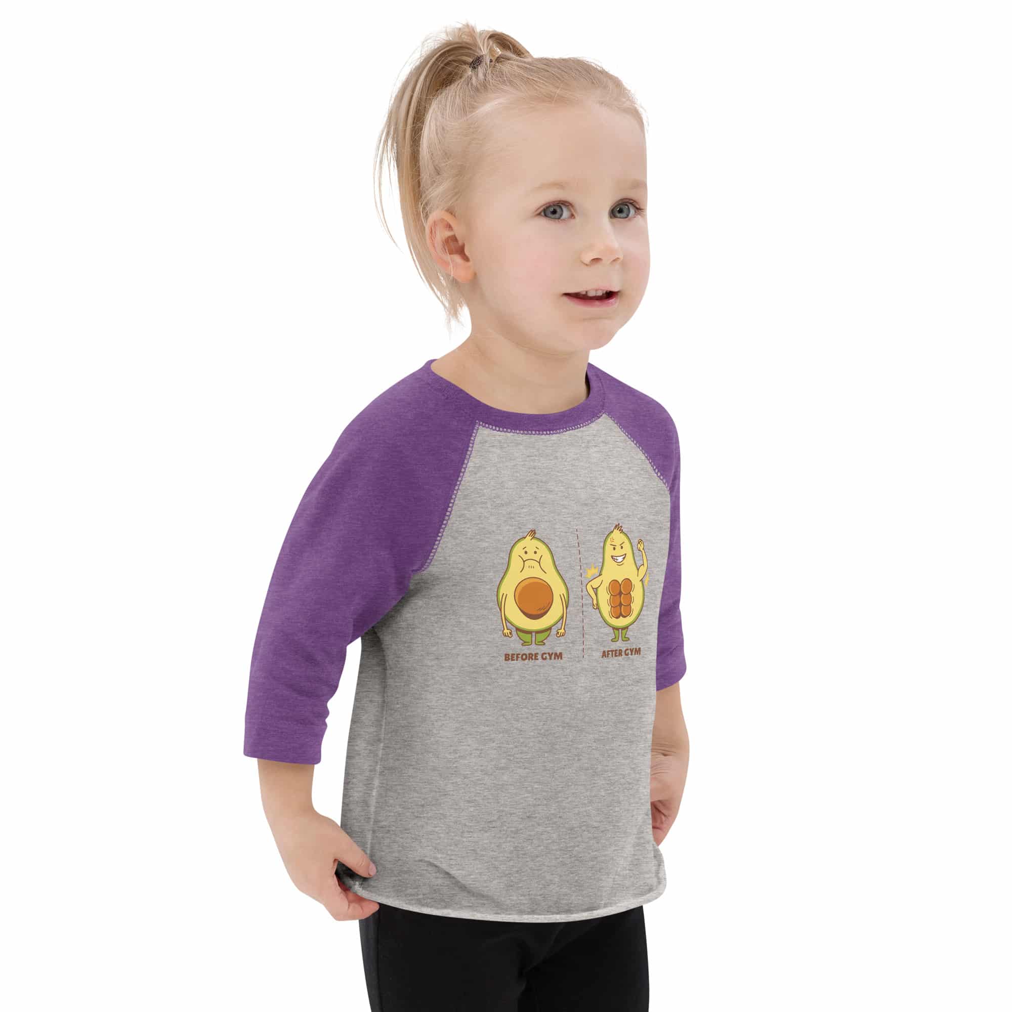 toddler baseball shirt vintage heather vintage purple right front 641f8e78c7d73