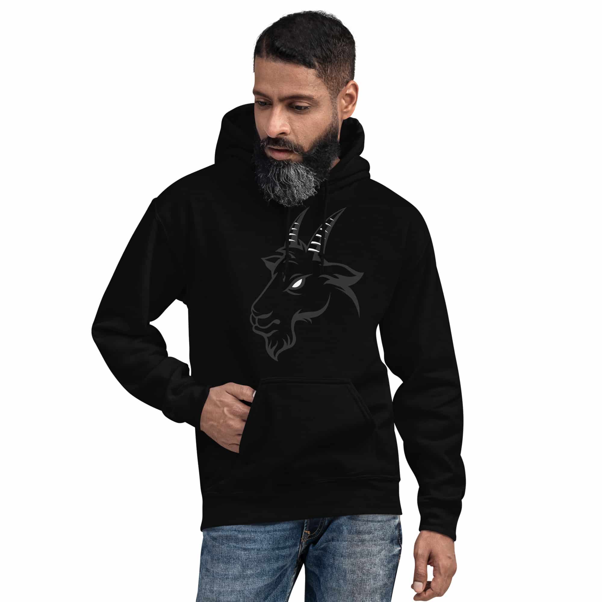 unisex heavy blend hoodie black front 641b17b83e5a1