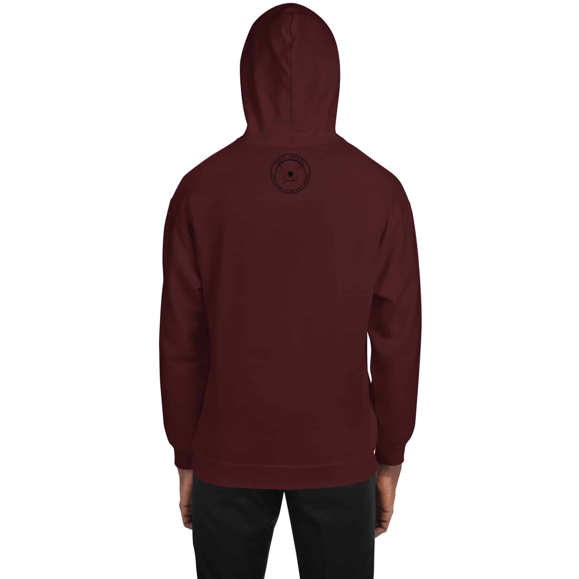 unisex heavy blend hoodie maroon back 641f95686145a