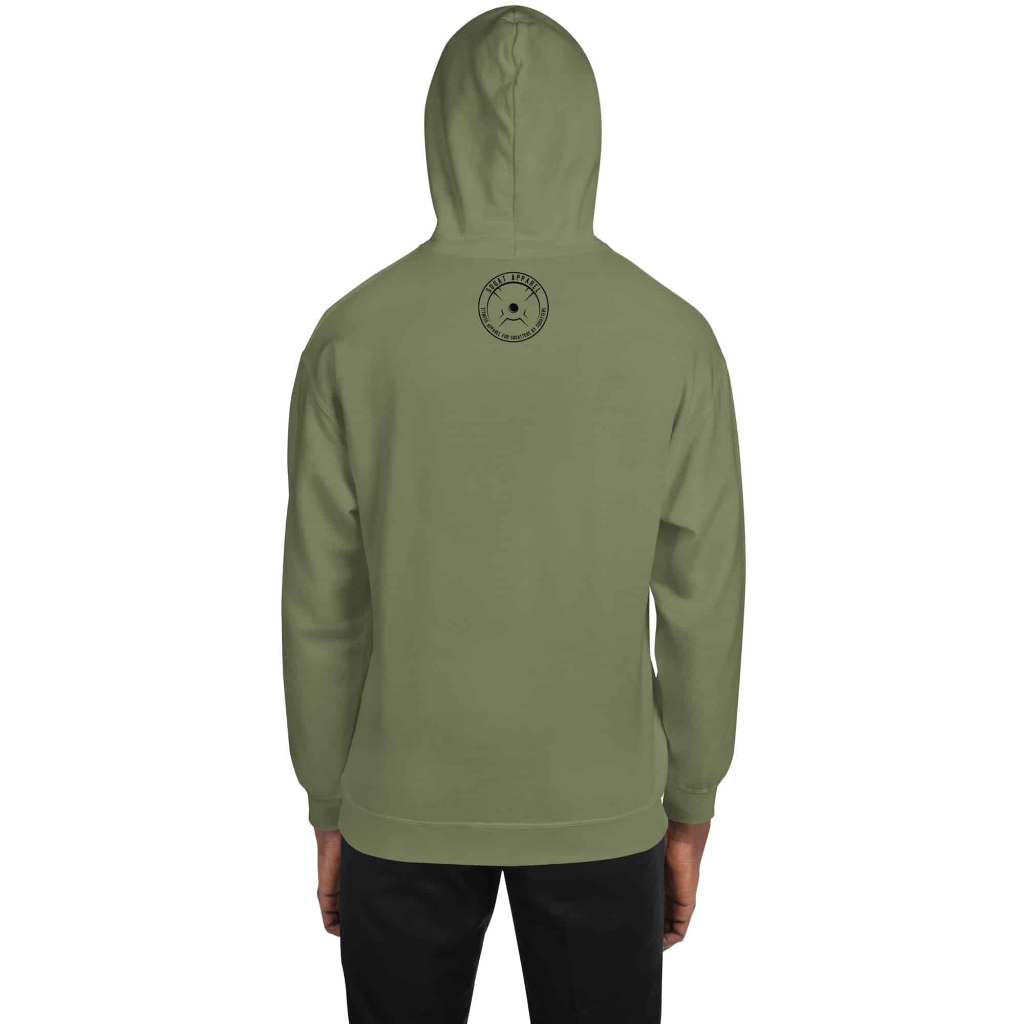 unisex heavy blend hoodie military green back 641f946607dd9