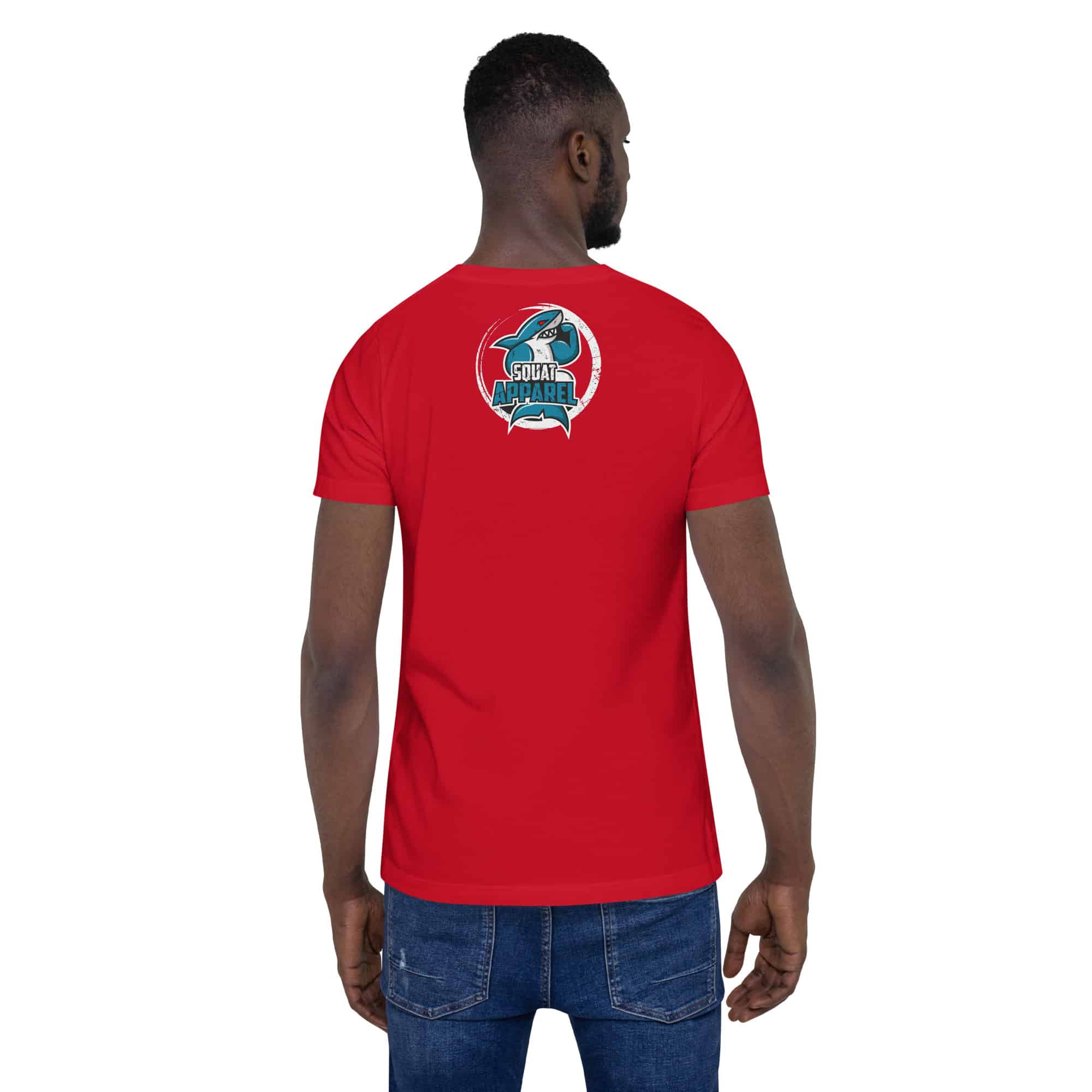 unisex staple t shirt red back 643c60a426a9f